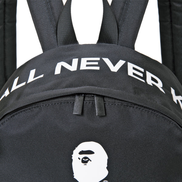 A Bathing Ape APE HEAD Large Capacity Backpack