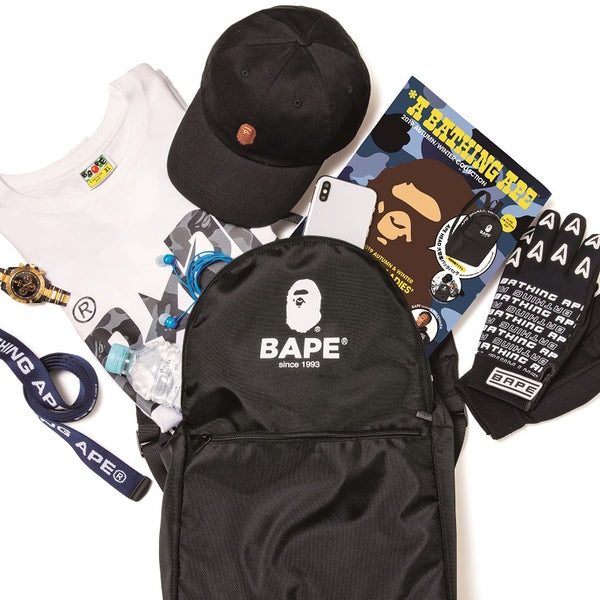 A Bathing Ape APE HEAD Large Capacity Backpack