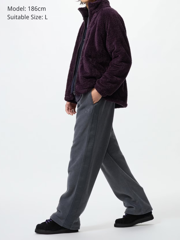 UNIQLO and NEEDLES Fleece Wide-Leg Pants (Long Length)
