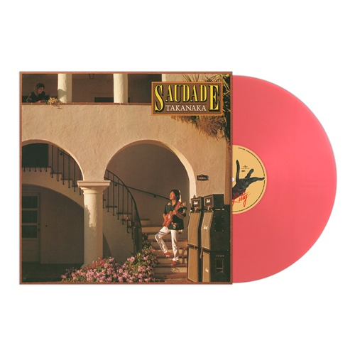 SAUDADE Clear Salmon Pink Vinyl LP First Press Limited Edition