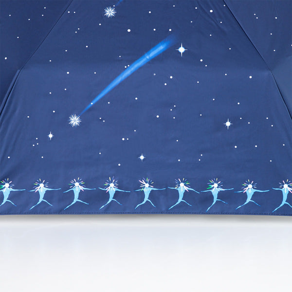 Howl's Moving Castle All-Weather Folding Umbrella – Star Children  V-8118