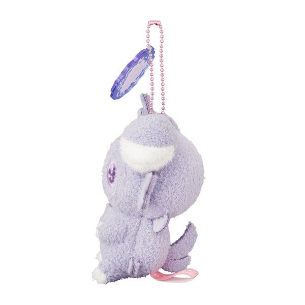 Pokemon Espurr Mascot Plush Don’t Attack Me with Acrylic Charm