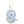 Load image into Gallery viewer, Pokemon PokePeace Piplup Plush Mascot Keychain
