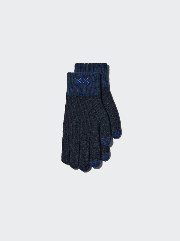 UNIQLO KAWS Winter HEATTECH Knit Gloves