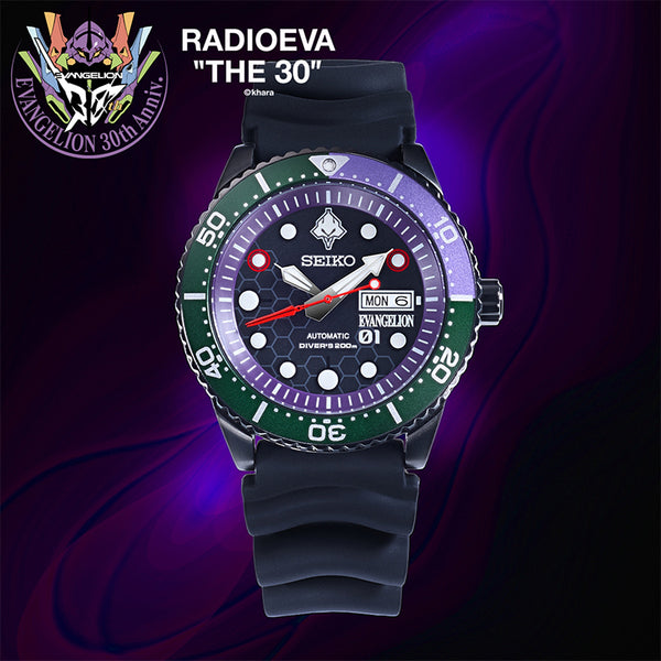 RADIO EVA “THE 30” × SEIKO EVA-01 Diver’s Watch C038--【Pre-Order】