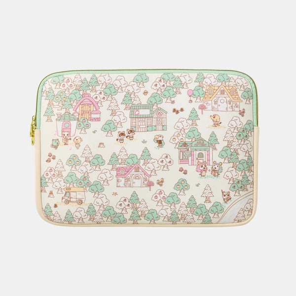 Animal Crossing PC & Tablet Case Protective Zipper Sleeve Lightweight Carry Pouch