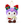 Load image into Gallery viewer, Sanrio Kuromi Christmas Mascot Charm Stand
