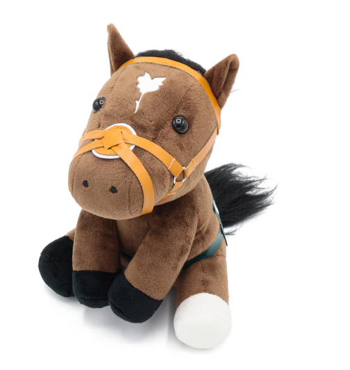 Idol Horse Tastiera Queen Elizabeth II Cup 2025 Plush Toy M Size