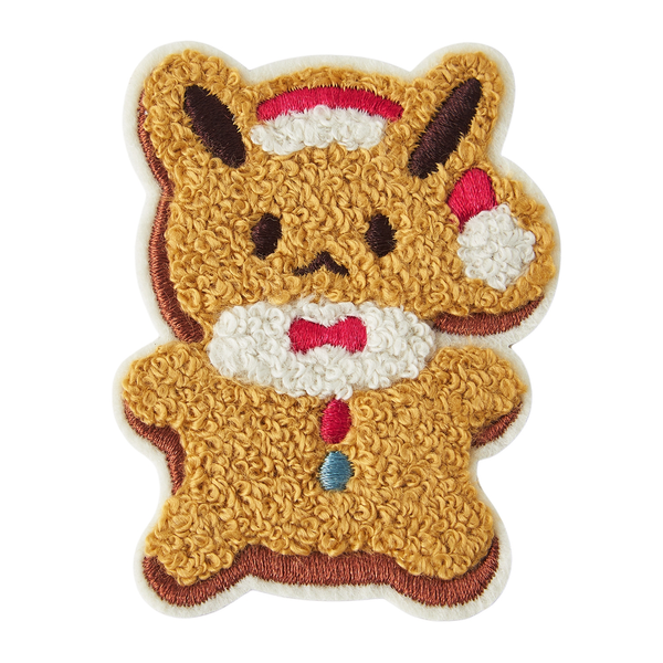 Pokemon Holiday Blessings Fuzzy Embroidered Sticker