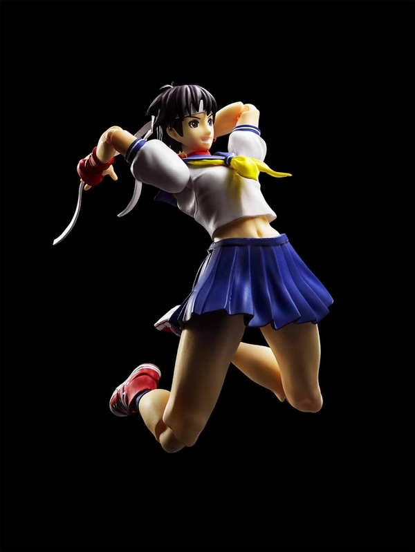 Bandai Spirits SH Figuarts Street Fighter Sakura Kasugano Figure