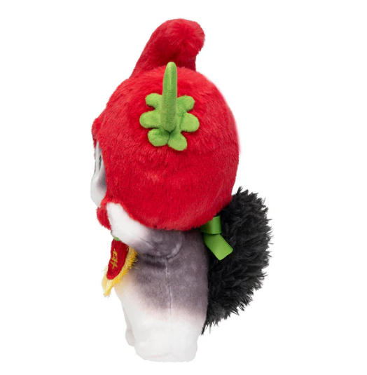 mofusand Angry Chili Cat Standing Plush Toy