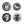 Load image into Gallery viewer, Pokemon Kitakami Village Mini Plate Set – Momowarou (4 Pieces)
