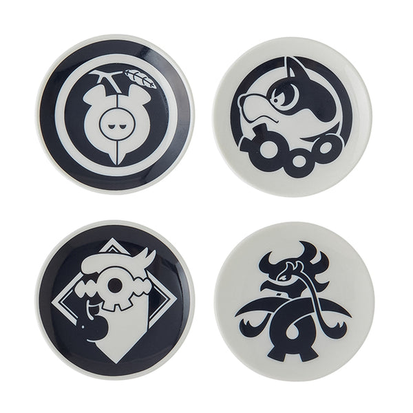 Pokemon Kitakami Village Mini Plate Set – Momowarou (4 Pieces)