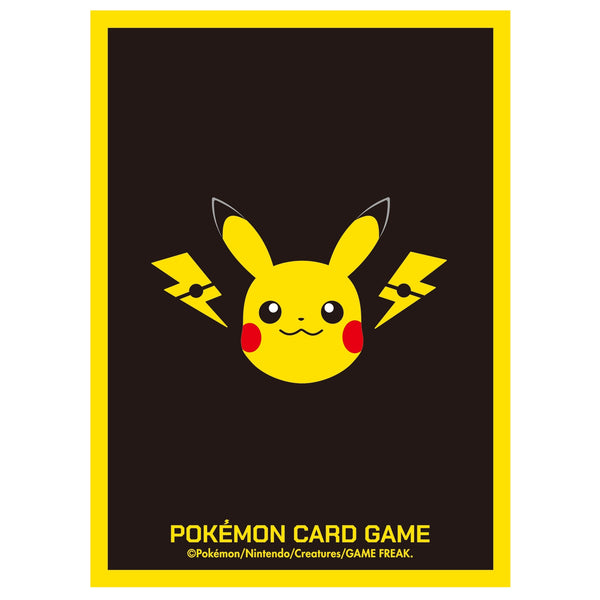 Pokemon Card Game Deck Shield Pikachu & Lightning 64 Card Sleeves