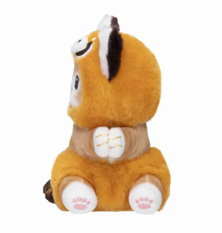 mofusand Grabby Meow Clip Plush Red Panda Meow Mini Mascot Keychain