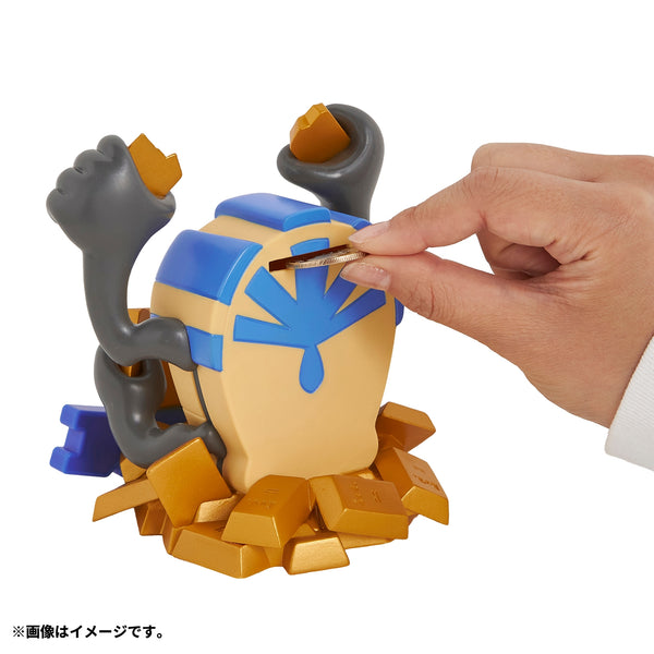 Pokemon Cofagrigus Gold Bar Coin Bank – Mogumogu Watching!