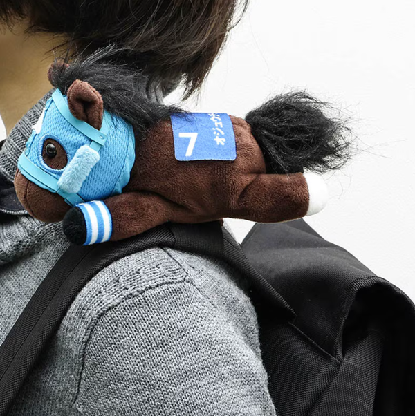 JRA Idol Horse Cling Mascot Oju Chosan Plush