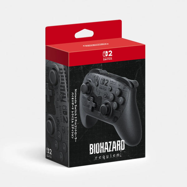 Nintendo Switch 2 Pro Controller Biohazard Requiem Edition Wireless Game Controller