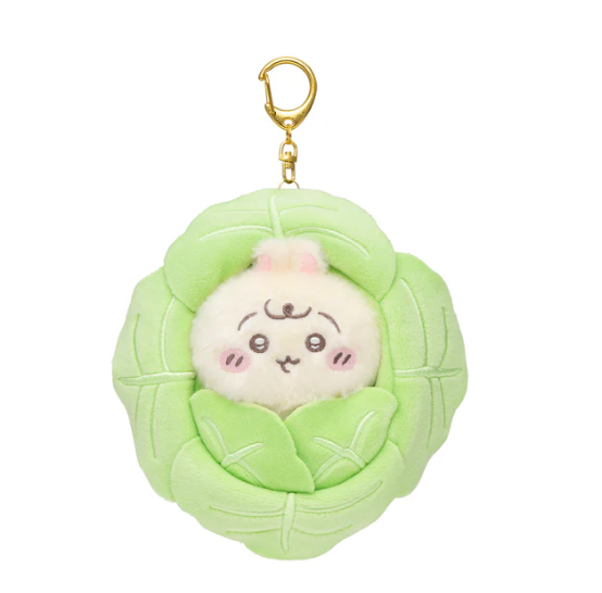 Chiikawa Baby Rabbit Plush Doll with Cabbage Soft Toy