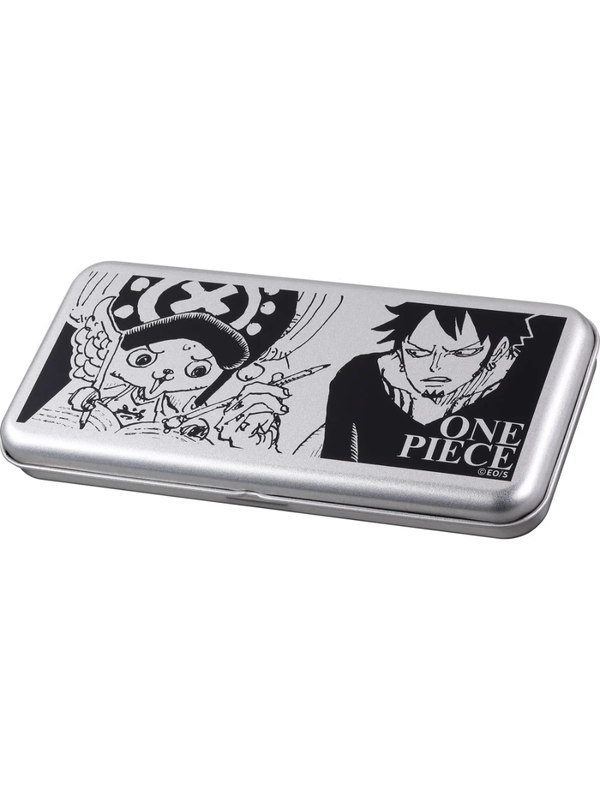 One Piece Trafalgar Law & Tony Tony Chopper Tin Pencil Case