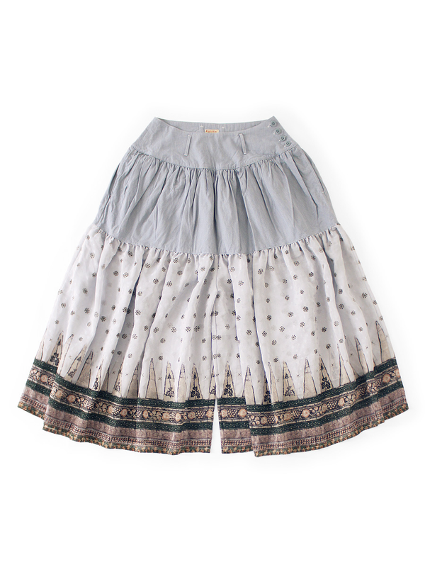 Kapital Sheer Sarasa Pattern Amish Pants