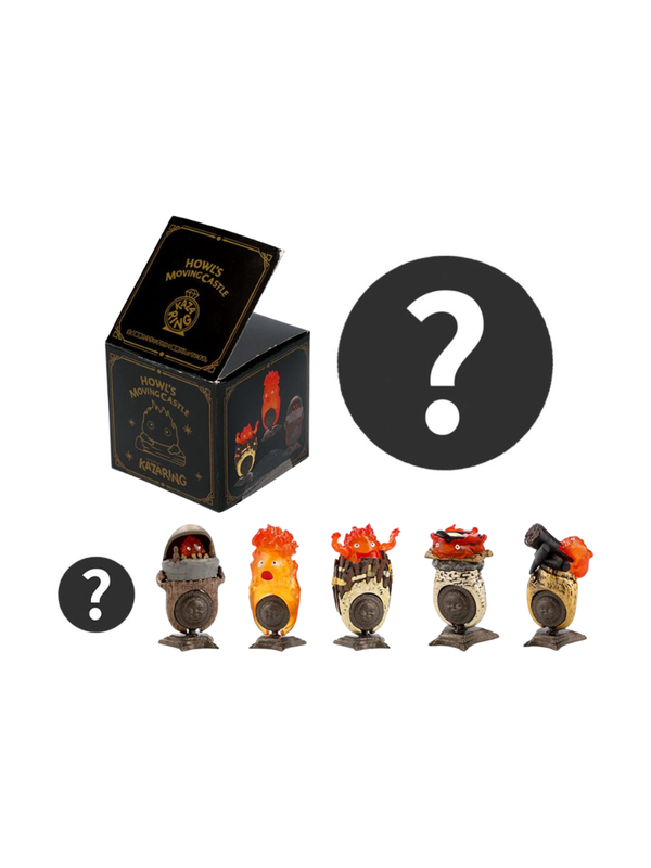 Howl’s Moving Castle KAZARING Calcifer Ring Blind Box