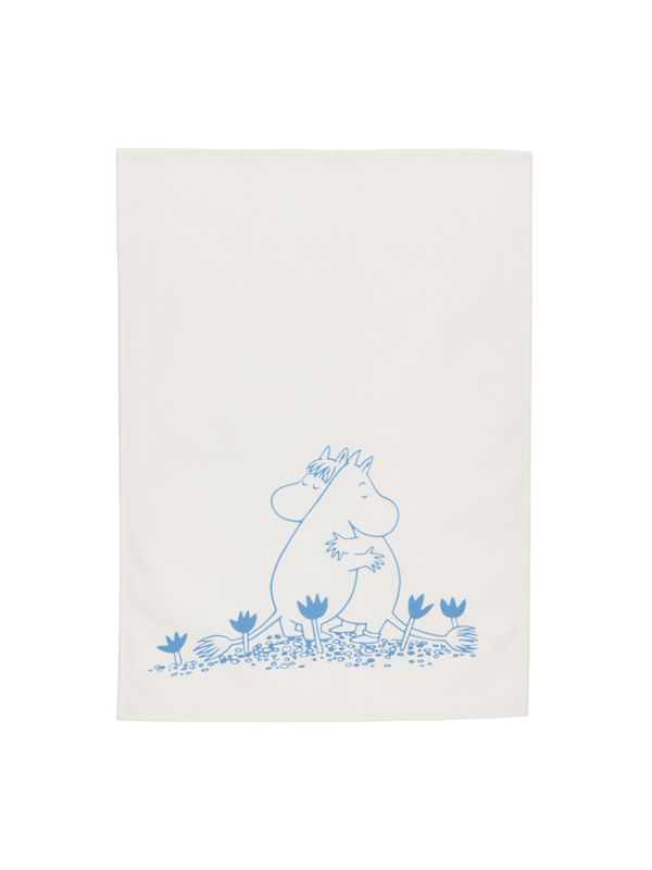 Moomin Kitchen Towel 50x70cm Love Blue