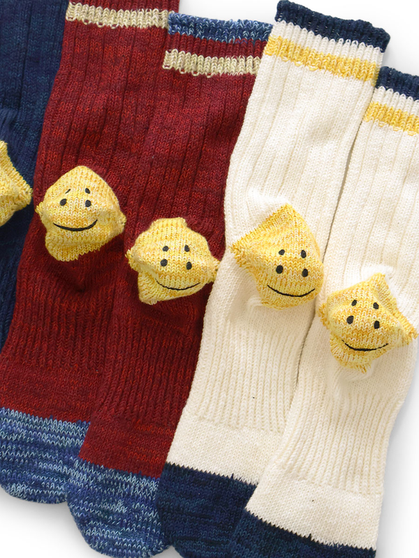 Kapital 60-pack IVY RAINBOWY HAPPY HEEL Hold Socks