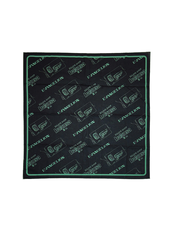 RADIO EVA “THE 30” EVANGELION Cassette Bandana by BALANSA--【Pre-Order】