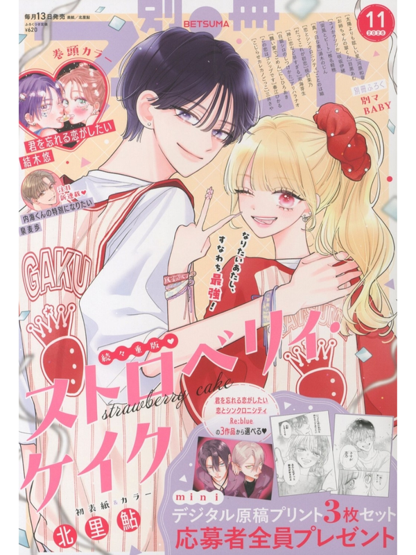 Bessatsu Margaret November 2026 Issue Japanese Shojo Manga Magazine
