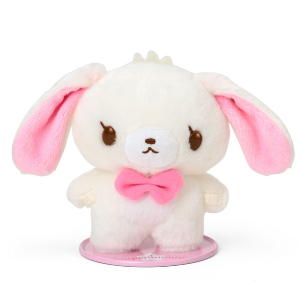 Sanrio Sugarbunnies White Bunny Plush Doll S  Pitatto Friends Magnetic Standing Figure