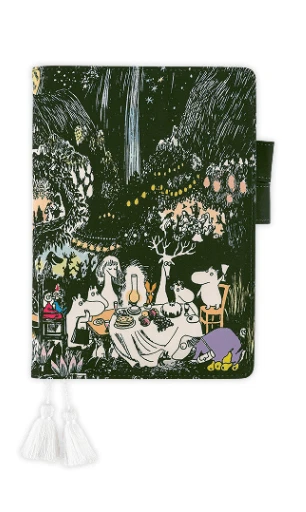 Hobonichi Techo 2026 Moomin Series "A Big Party Night" A5 English Edition Planner + Cover