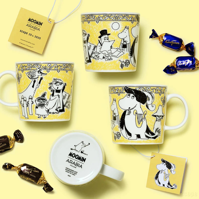 Moomin Opera ARABIA Moomin Opera Mug 0.3L 25th Anniversary Scope Japan Limited Edit ...
