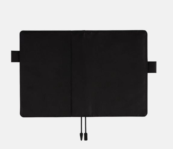 Hobonichi Techo 2026 Colors Planner Cover – Black × Clear Blue