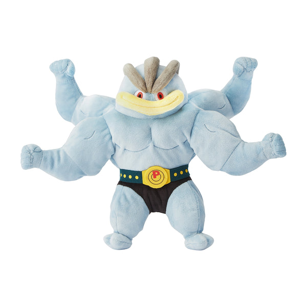 Pokemon Machamp Posing Plush Toy