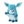 Load image into Gallery viewer, Pokemon Eevee Collection Glaceon Plush Toy
