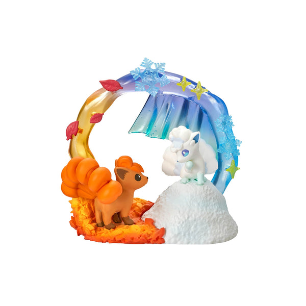 Pokemon Circular Diorama Collection 2 Sparkling Moments Box Desktop Figure Set (6 Types)
