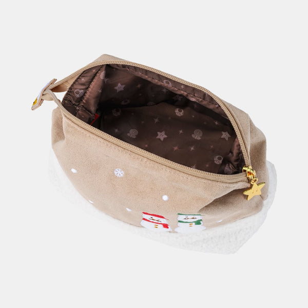 Super Mario Winter Collection Wire Pouch Small Storage Bag