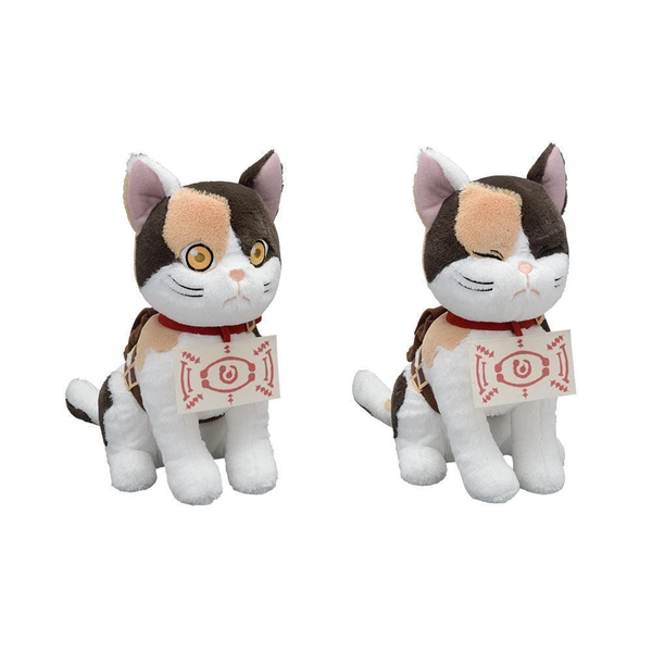 Demon Slayer Chachamaru Plush Doll Cat Set