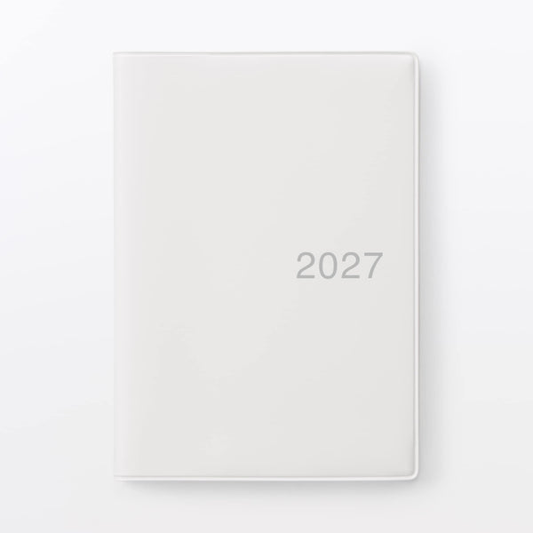 Muji 2026-2028 Monthly & Weekly Planner A6 Monday Start