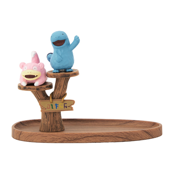 Pokemon Slowpoke & Quagsire Wood Style Small Item Tray