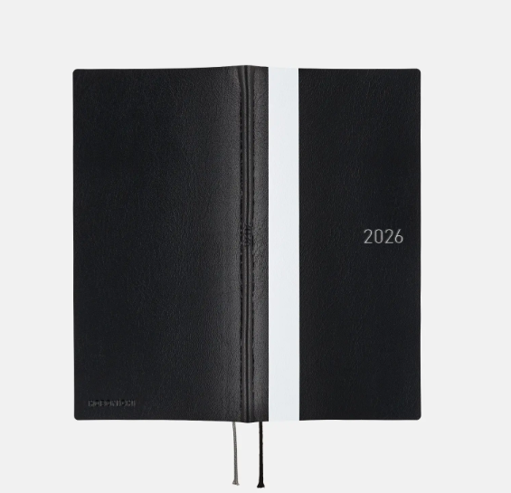 Hobonichi White Line Black Weeks Planner 2026 Japanese