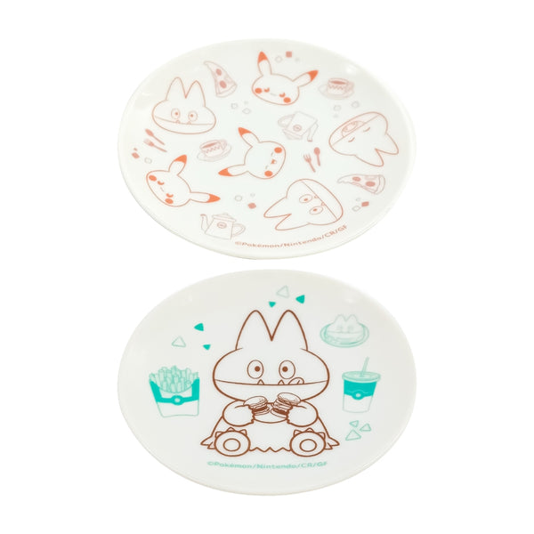 Pokemon Pokepeace Diner Ceramic Small Plates Set (2 Pieces)