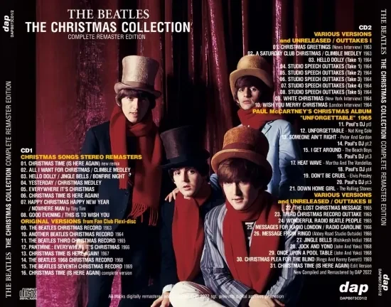 The Beatles – Christmas Collection 2022 Remastered Edition [2CD]