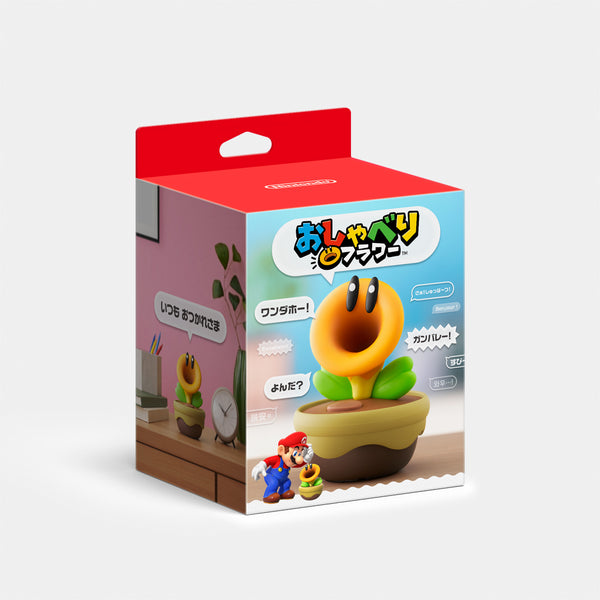 Nintendo Super Mario Bros. Wonder Talking Flower Interactive Toy Figure