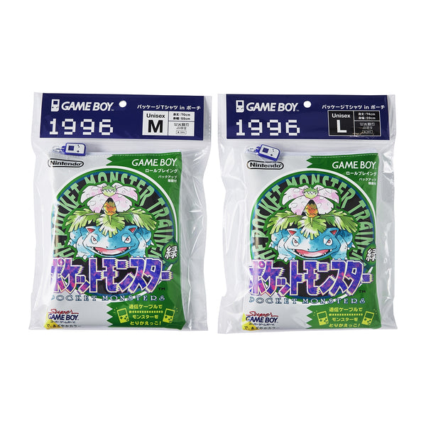 Pokemon Green Game Cartridge Style T-Shirt