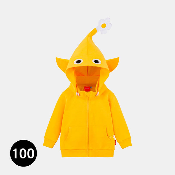 Pikmin Yellow Hoodie Cotton Blend Pullover Casual Sweatshirt Unisex