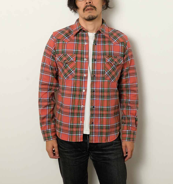 IRON HEART – UHF American Check Western Shirt