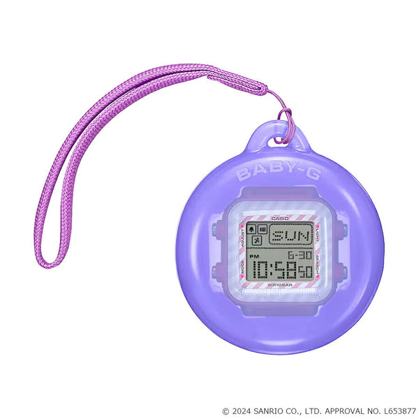 Casio BABY-G+PLUS × Kuromi Collaboration Model BGD-10KKM-1JR Digital Watch