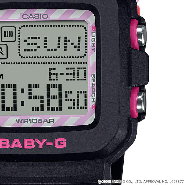 Casio BABY-G+PLUS × Kuromi Collaboration Model BGD-10KKM-1JR Digital Watch